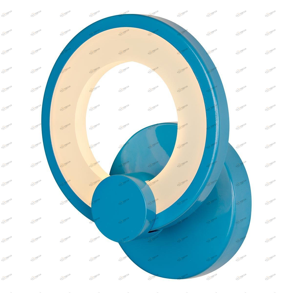 Бра светодиодное голубой Ring Blue A001/1 Blue ILEDEX RING 00-3930849 Голубой