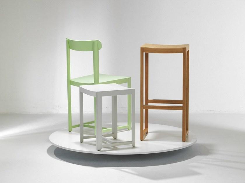 Zilio A&C Табурет из дерева Seleri sun-id-1417655 - Вид №4