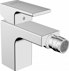 71211000 Vernis Shape Смеситель для биде, однорычажный, со сливным гарнитуром Hansgrohe