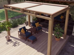 MV Living Горизонтальный навес с алюминиевой конструкцией Tende orizzontali