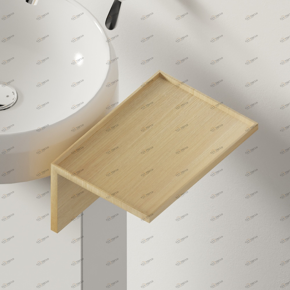 Полка для раковины LARIANA натуральный дуб Agape ALEG1127RT