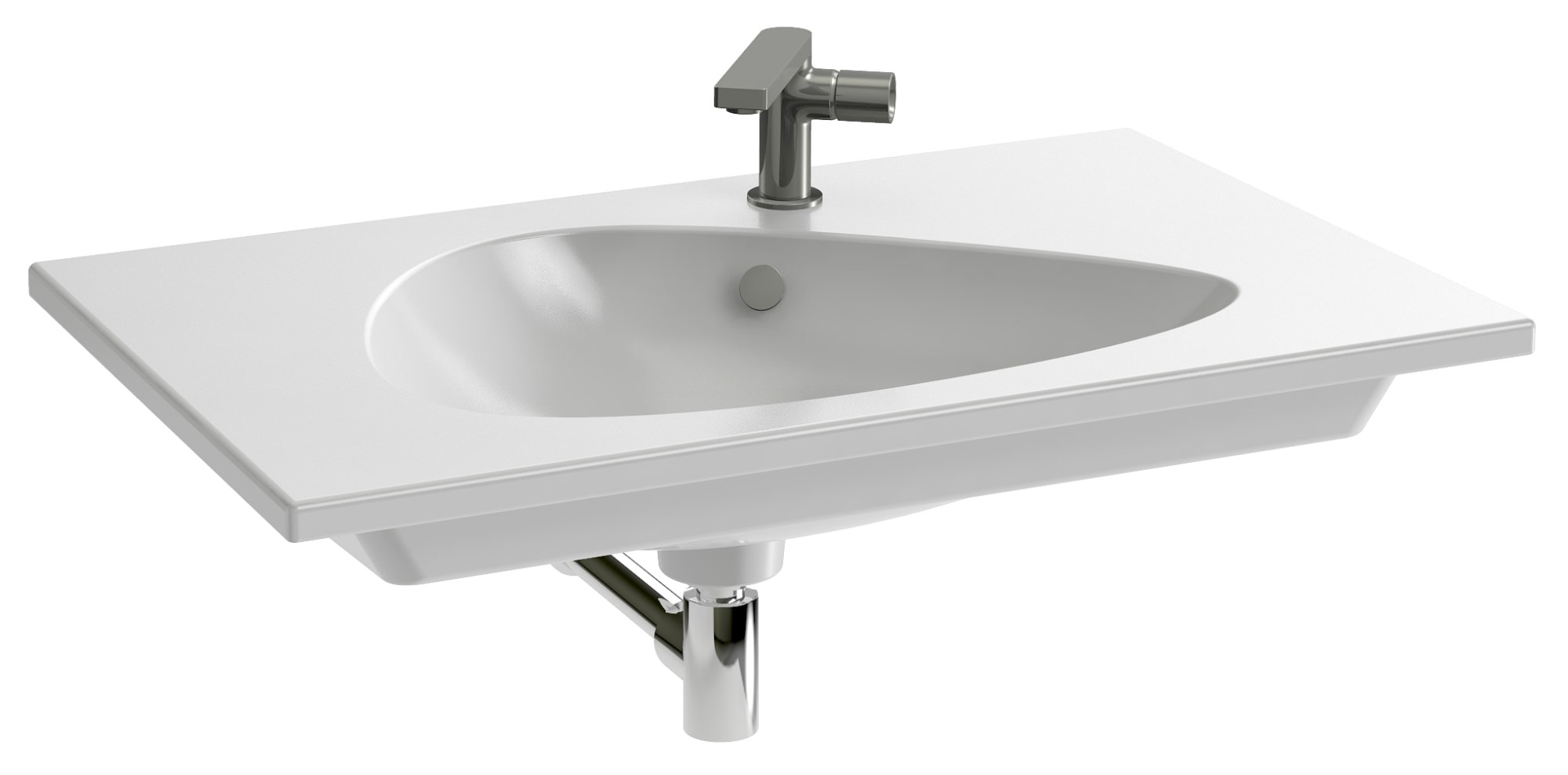 EXAR112-00 Верхняя часть туалетного столика 81 см JACOB DELAFON NOUVELLE VAGUE