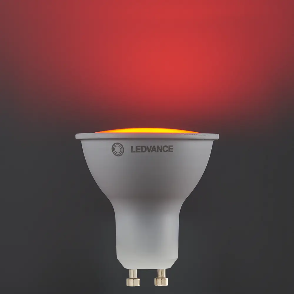 Набор умных ламп светодиодных Wi-Fi Ledvance Smart Plus GU10 220-240 В 5 Вт спот прозрачная 350 лм, изменение цвета RGB, 3 шт 88110828 STLM-2123841  - Вид №4