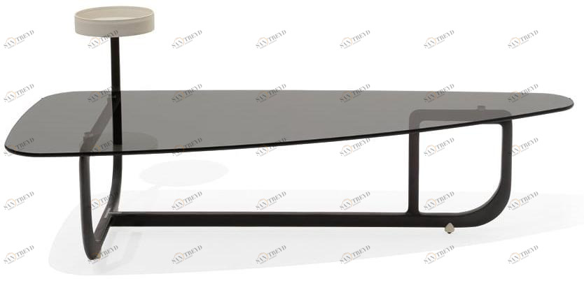 Giorgetti Треугольный журнальный столик из хрусталя Amiral sun-id-1442294