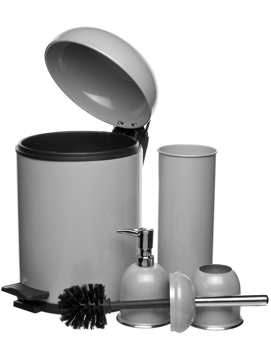 Набор аксессуаров для ванны Aquarius 4Set Grey NAVAKO 11075 - Вид №1