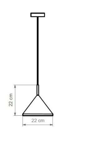 Алюминиевый светодиодный подвесной светильник In Stock Luxcambra ARCH-00024445 - Вид №2
