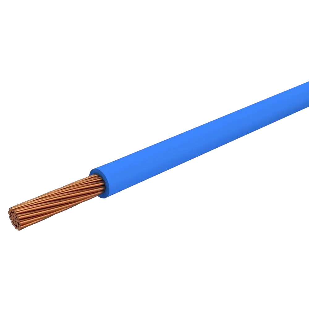 Провод Electraline ПУГВ 1x2.5 мм на отрез ГОСТ цвет синий 82532345 STLM-2074782 