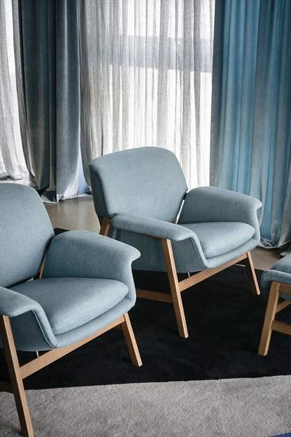 Tacchini Кресло из ткани с подлокотниками Agnese sun-id-1447940 - Вид №8