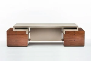 OAK Рабочий стол из розового дерева с ящиками Milano collection Sc7000