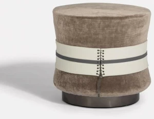 MORADA Мягкий круглый бархатный пуф Fascetta Fascetta ot