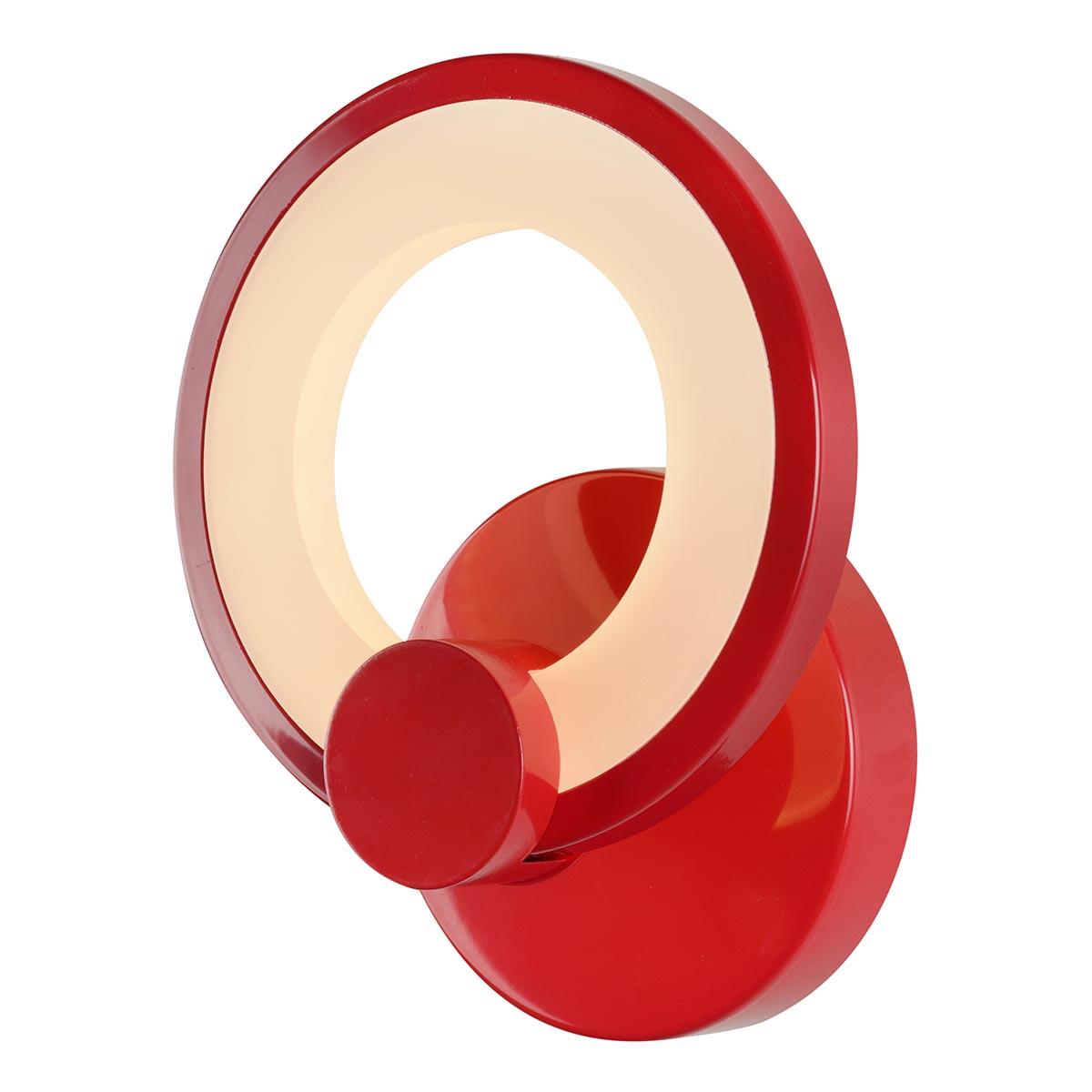 Бра настенное красное iLedex Ring Red A001/1 Red ILEDEX RING 00-3930852 Красный - Вид №2
