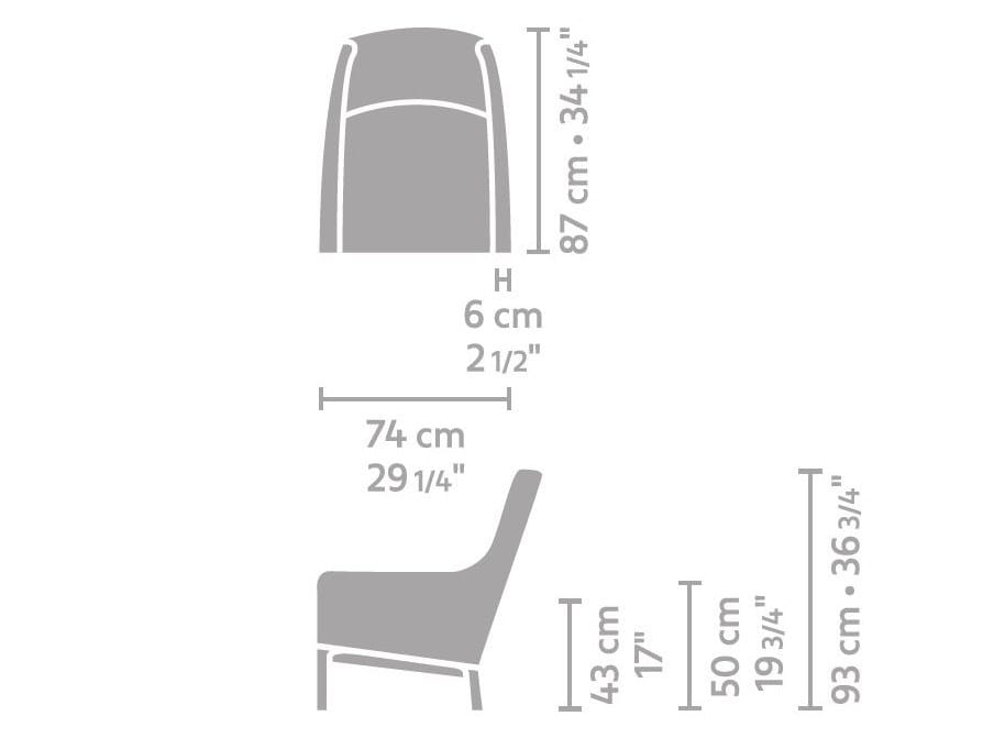 Тканевое кресло с подлокотниками Linteloo Miles ARCH-00108284 - Вид №3