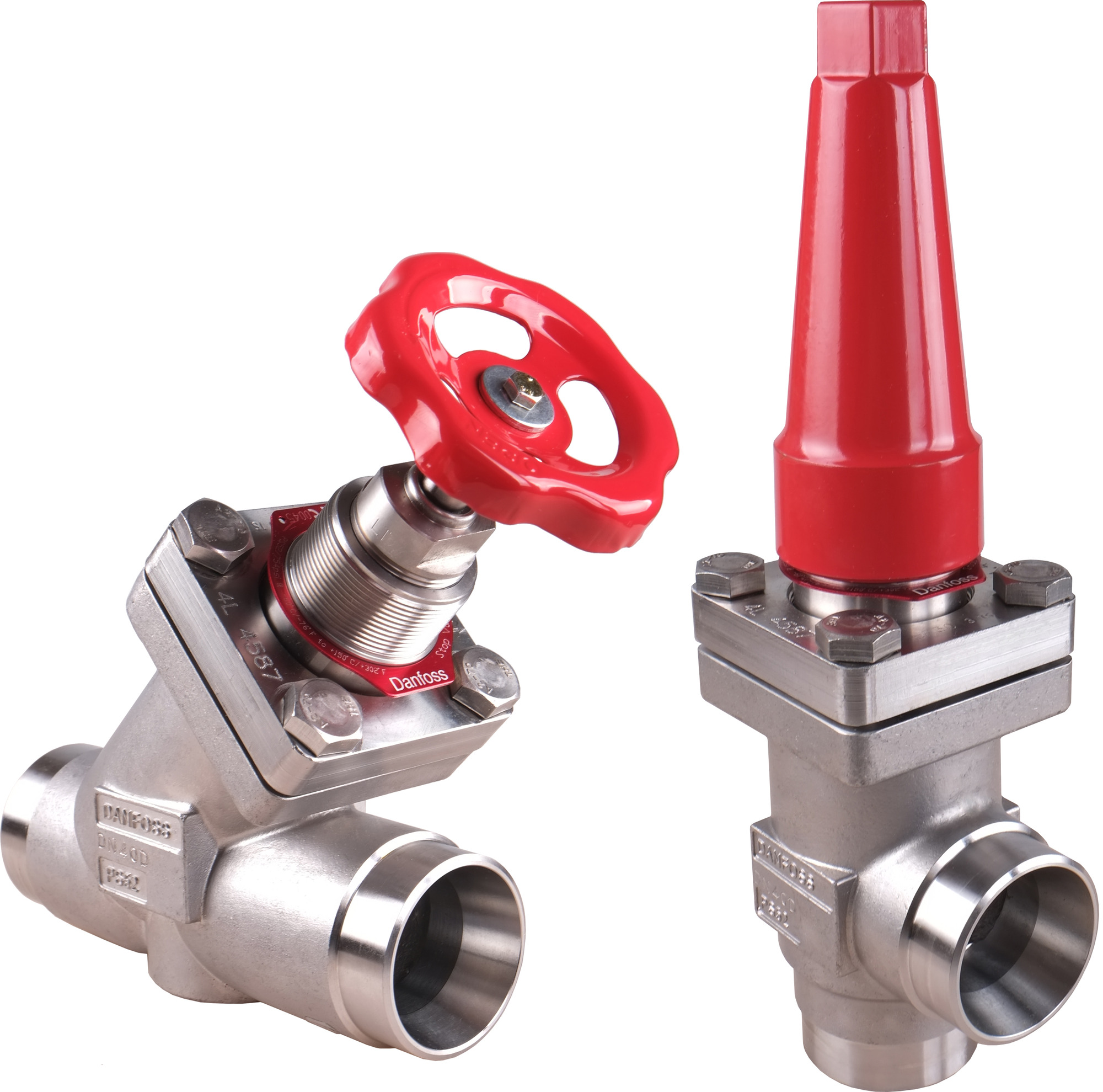 Danfoss SVA-S SS — запорные клапаны со стандартным штоком из нержавеющей стали SVA-S SS 20 D STR H-WHEEL Запорный клап 148B5379  - Вид №4