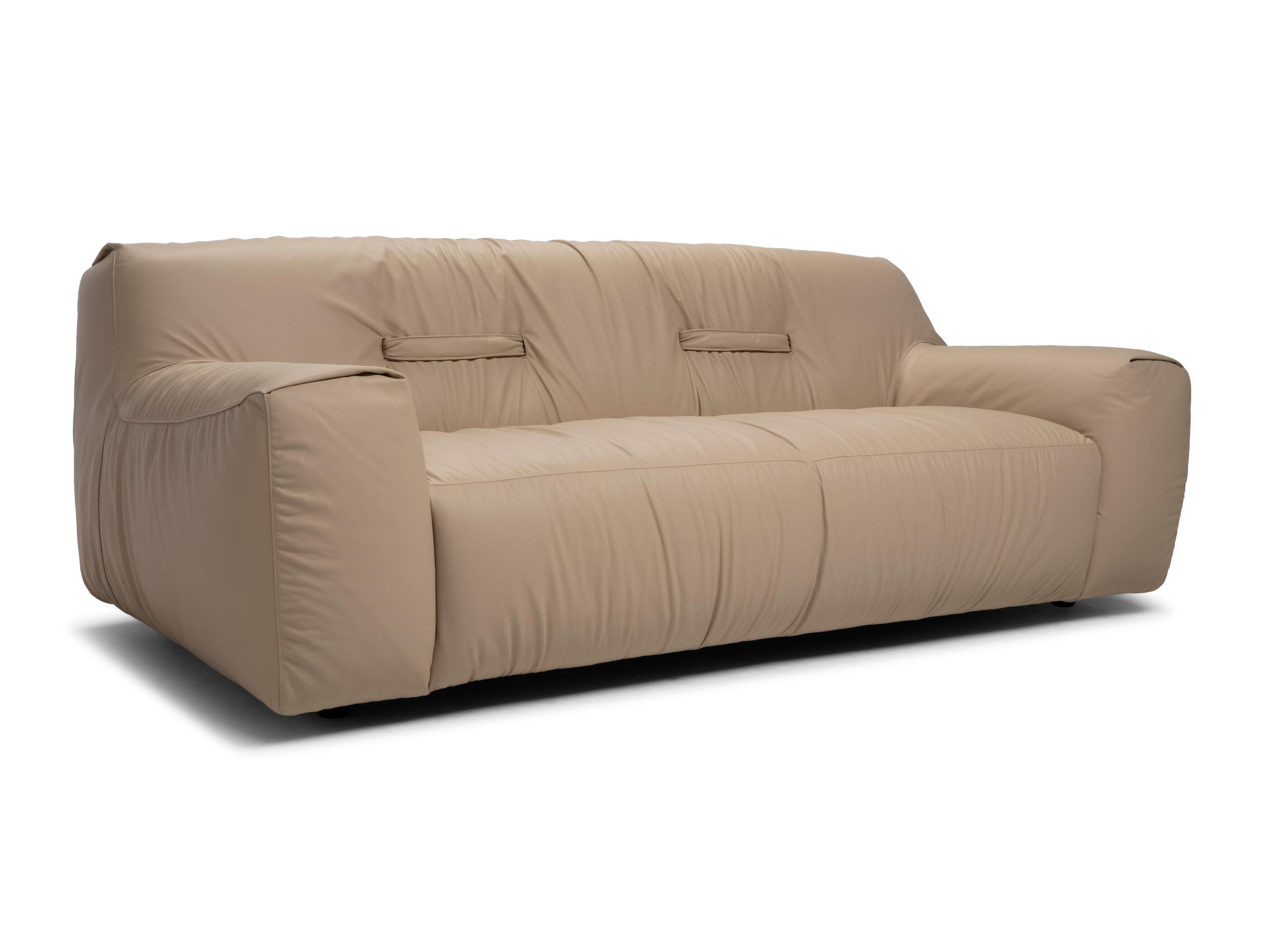 3-местный кожаный диван Natuzzi Italia Argo ARCH-00089257