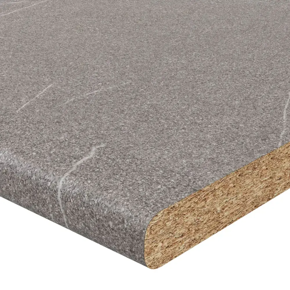 Столешница кухонная 240x60x2.5 см ДСП цвет гранит серый 89370616 STLM-2085926 Santreyd ДСП Постформинг - Вид №2