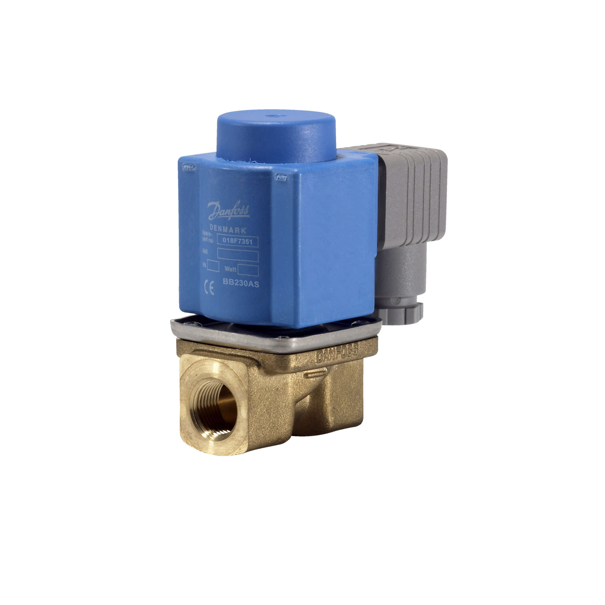 Danfoss EV220B — двухходовые электромагнитные клапаны для общей промышленности Клапан электромагнитный EV220B 032U8510  - Вид №21