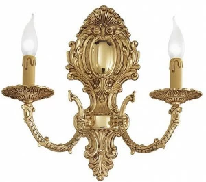 Possoni Illuminazione Французский золотой настенный светильник Ermes 099/a2