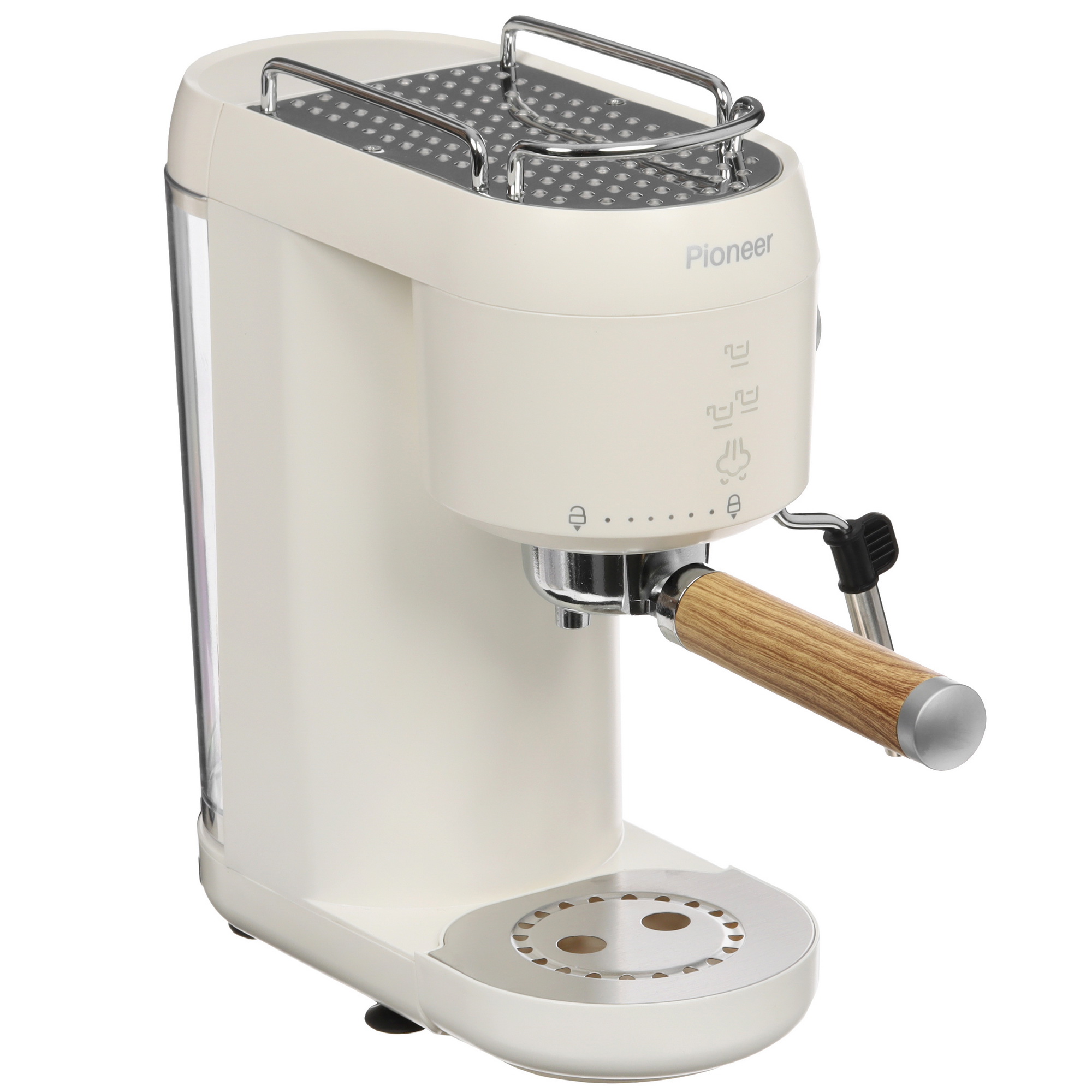 9052701 Кофеварка рожковая Pioneer CM109P white белый STDN-0054549 - Вид №6