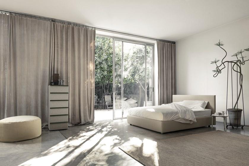 Bolzan Letti Кровать-контейнер с мягким изголовьем Metropolitan sun-id-1463894 - Вид №3