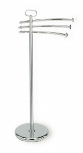 EL19(08) Stil Haus Elite, стойка: 3 полотенцедержателя, цвет хром