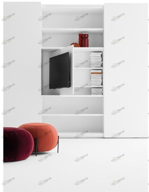 Caccaro Шкаф с открывающейся тумбой под телевизор Core sun-id-1460927