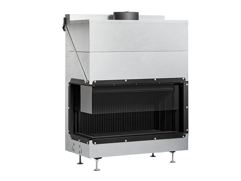 Дровяной угловой камин Metalfire ULTIME D MF 1050-50 WHE 2S L/R V20 ARCH-00107780