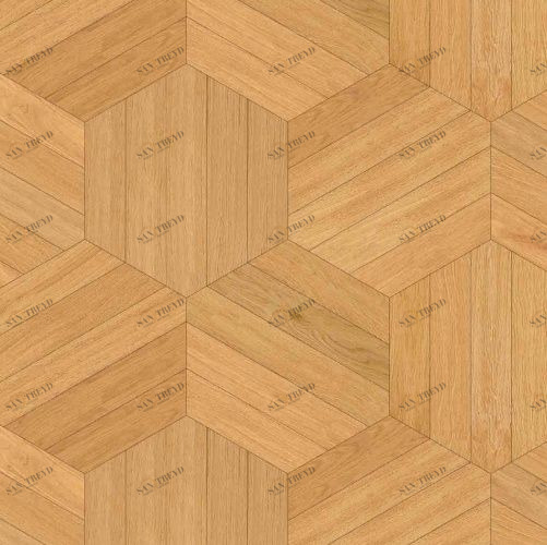 Художественный паркет Da Vinci Щитовой 26-483 Дуб (Гладкая) 500х500 мм 26010483