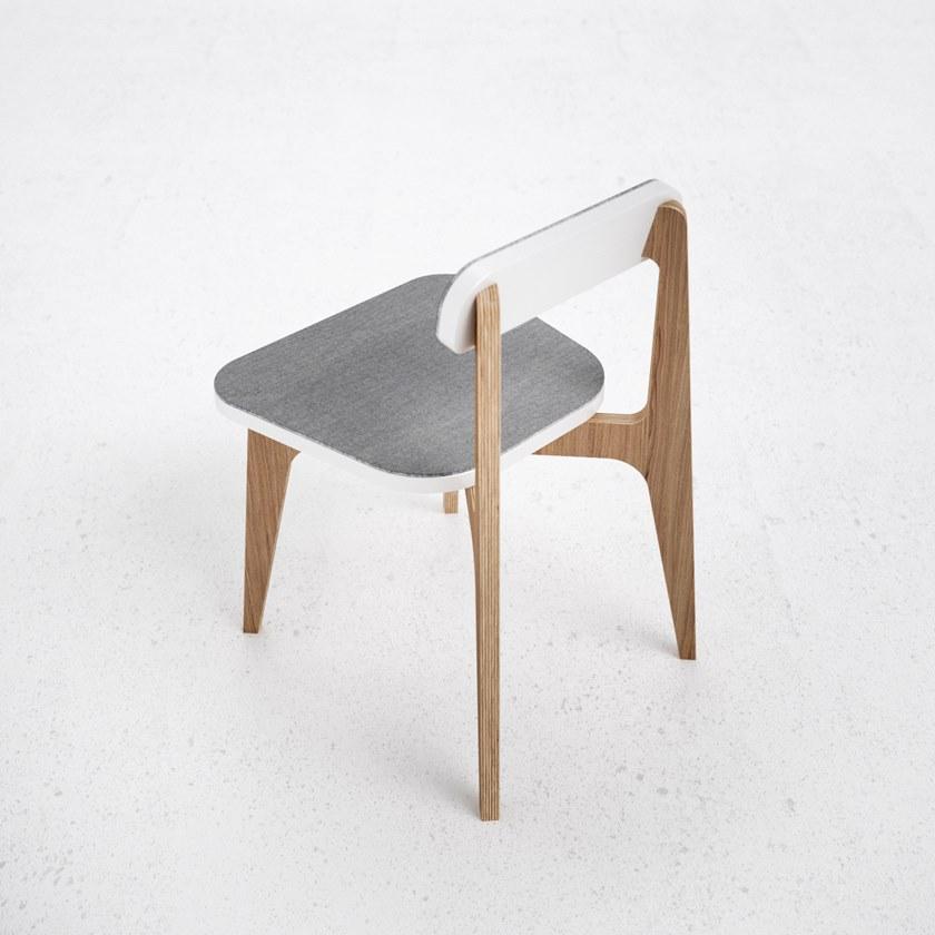 ODESD2 Стул из фанерованной древесины C sun-id-1449474 - Вид №5