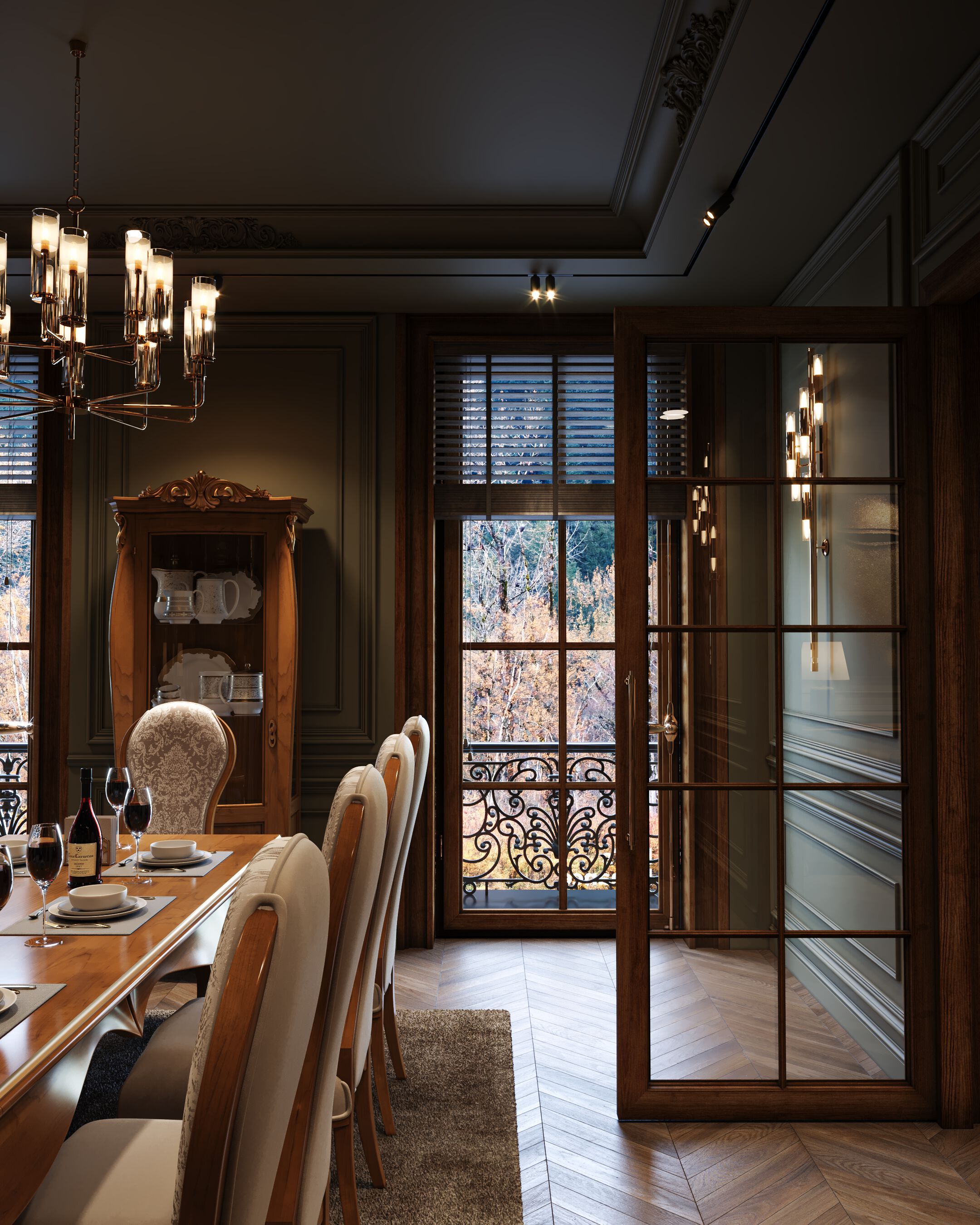 Тканевый стул CASA +39 очарование ARCH-00008038 - Вид №3