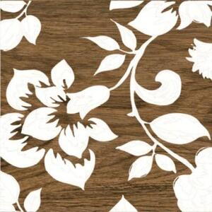 Декор Тако K-213/MR/t03 VILLAGE BROWN 20х20