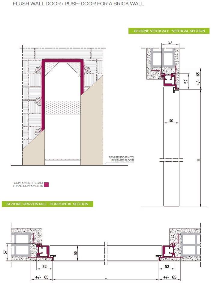 PLAN® Распашная дверь из алюминия и стекла заподлицо со стеной sun-id-1464541 - Вид №2