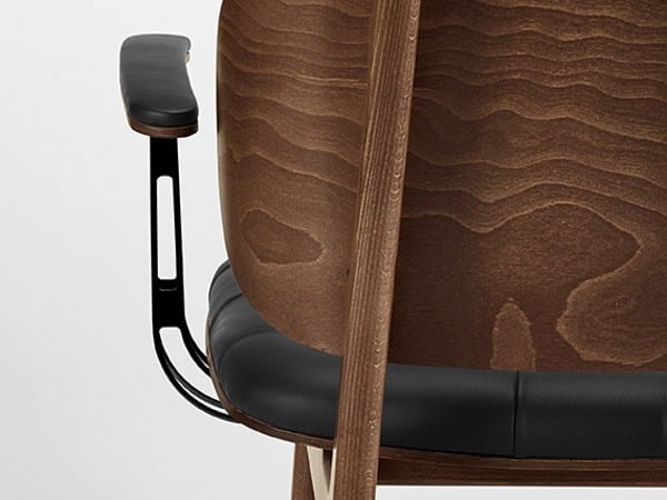 Кожаное кресло с подлокотниками More Contract Chloe ARCH-00016326 - Вид №2