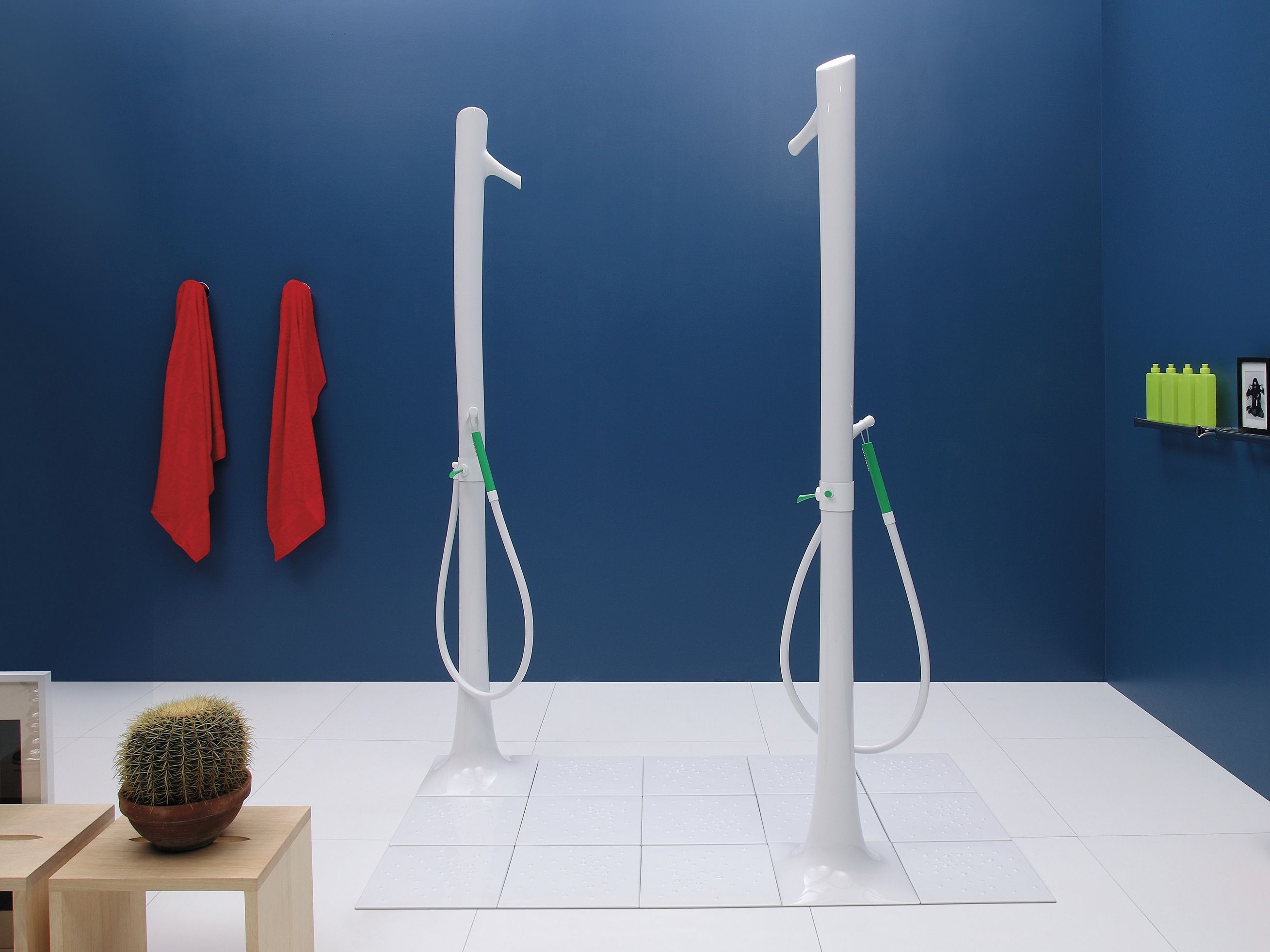 Напольная душевая колонна с ручным душем Ceramica Flaminia дерево ARCH-00114897