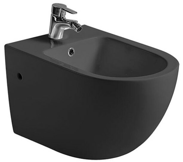 SL-5058MB Биде подвесное черное матовое LAB.Space 