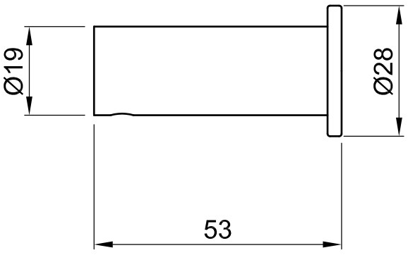 JEE-O Крючок для полотенца из нержавеющей стали Slimline 801-0100/3/4 - Вид №3