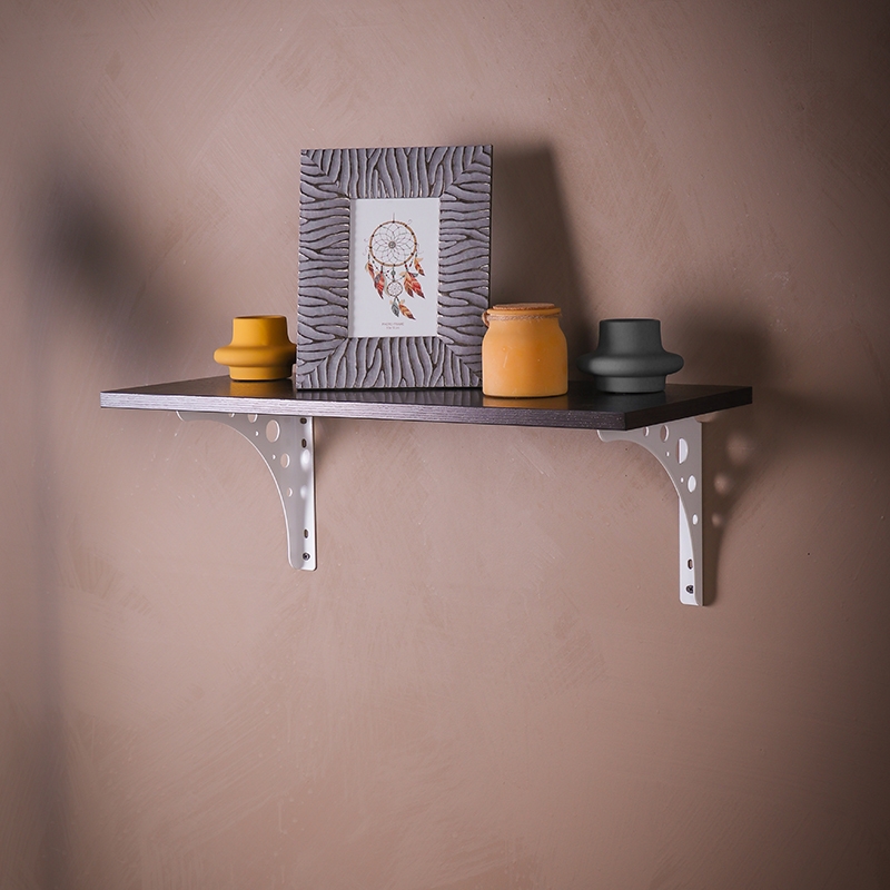 Кронштейны Mун , 200x200x20 мм, белый LJPS0129 Public Steel Россия  - Вид №1