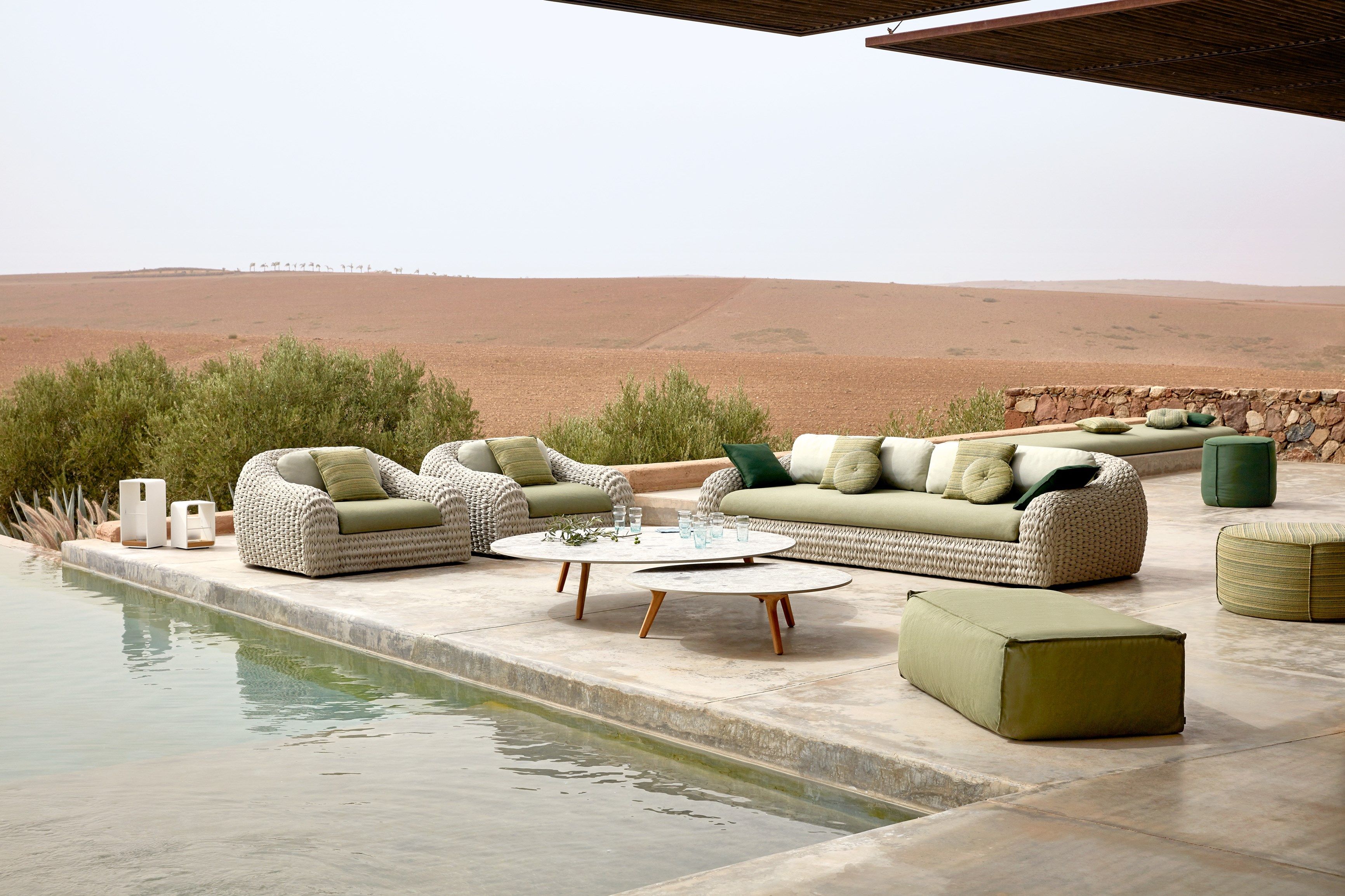 3-местный веревочный садовый диван MANUTTI Kobo ARCH-00146580 - Вид №5