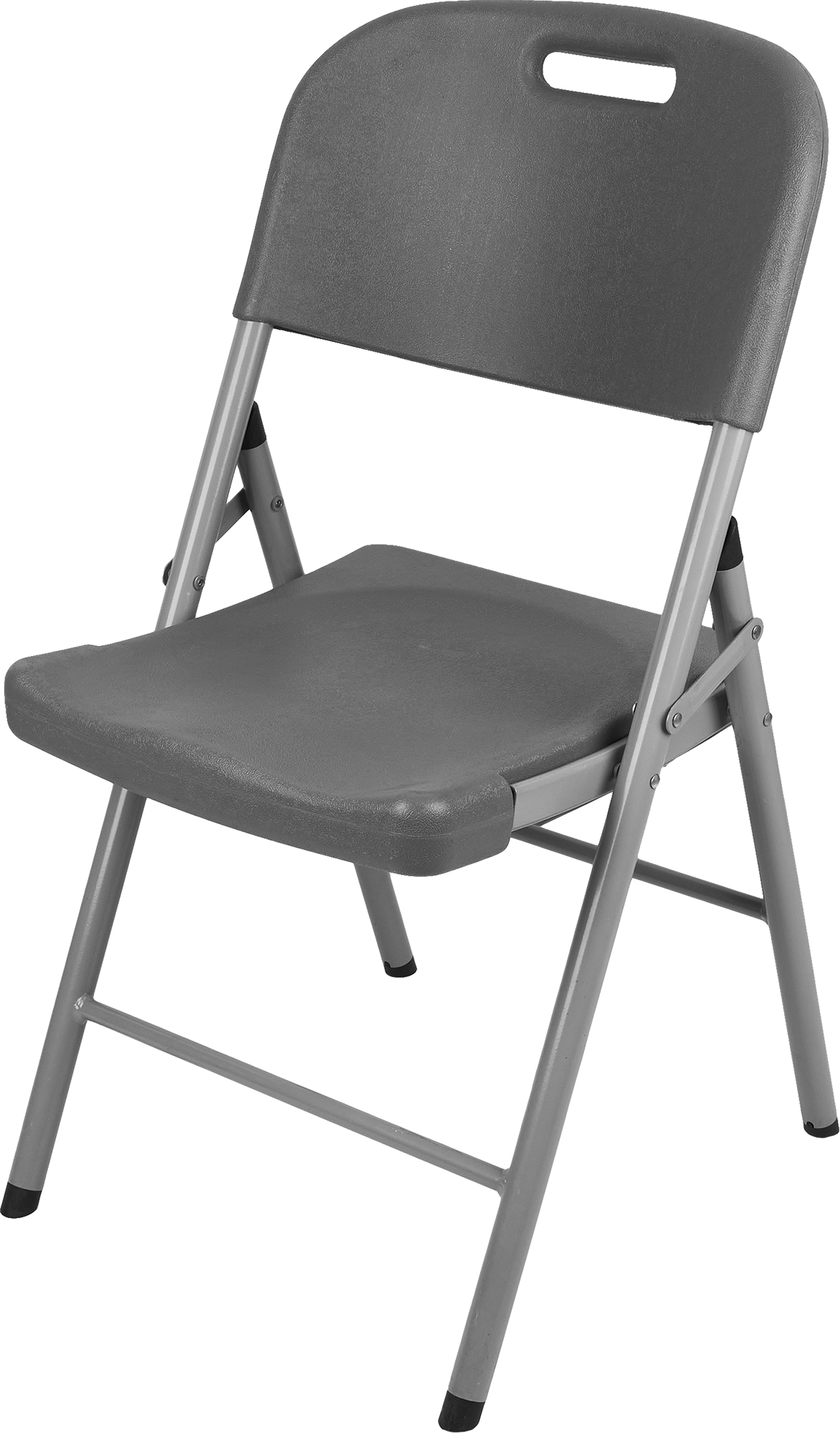 Складной садовый стул Сатурн METMEBEL сталь/пластик серый 88243385 STLM-0077012 - Вид №1