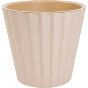 Горшок цветочный Ingreen Sand ø16 h14.6 см v2 пластик кремовый