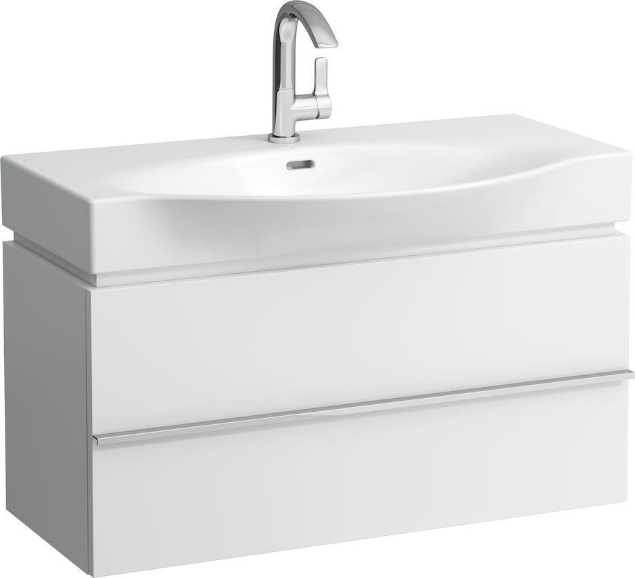 H4012520755481 Шкафчик под раковину с сифоном, экономящим пространство, для раковин 811702, 812702, 2 выдвижных ящика LAUFEN PRO