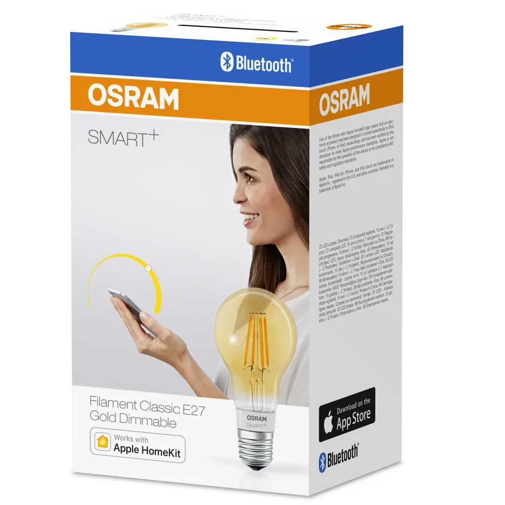 Лампа умная светодиодная Osram Smart Plus E27 220-240 В 9 Вт груша матовая 800 лм, изменение оттенков белого 89143894 STLM-2187276 LEDVANCE  - Вид №3