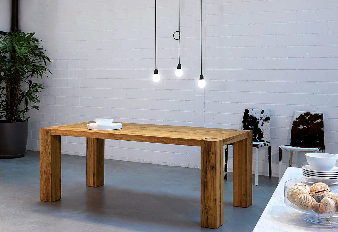 Стол  OLIVER B BASE 160x90 Wild