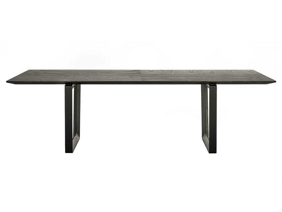 Прямоугольный стол из массива дерева Poltrona Frau ARCH-00104277 - Вид №1
