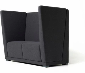 Diemme 2-х местный тканевый диван с высокой спинкой Circuit