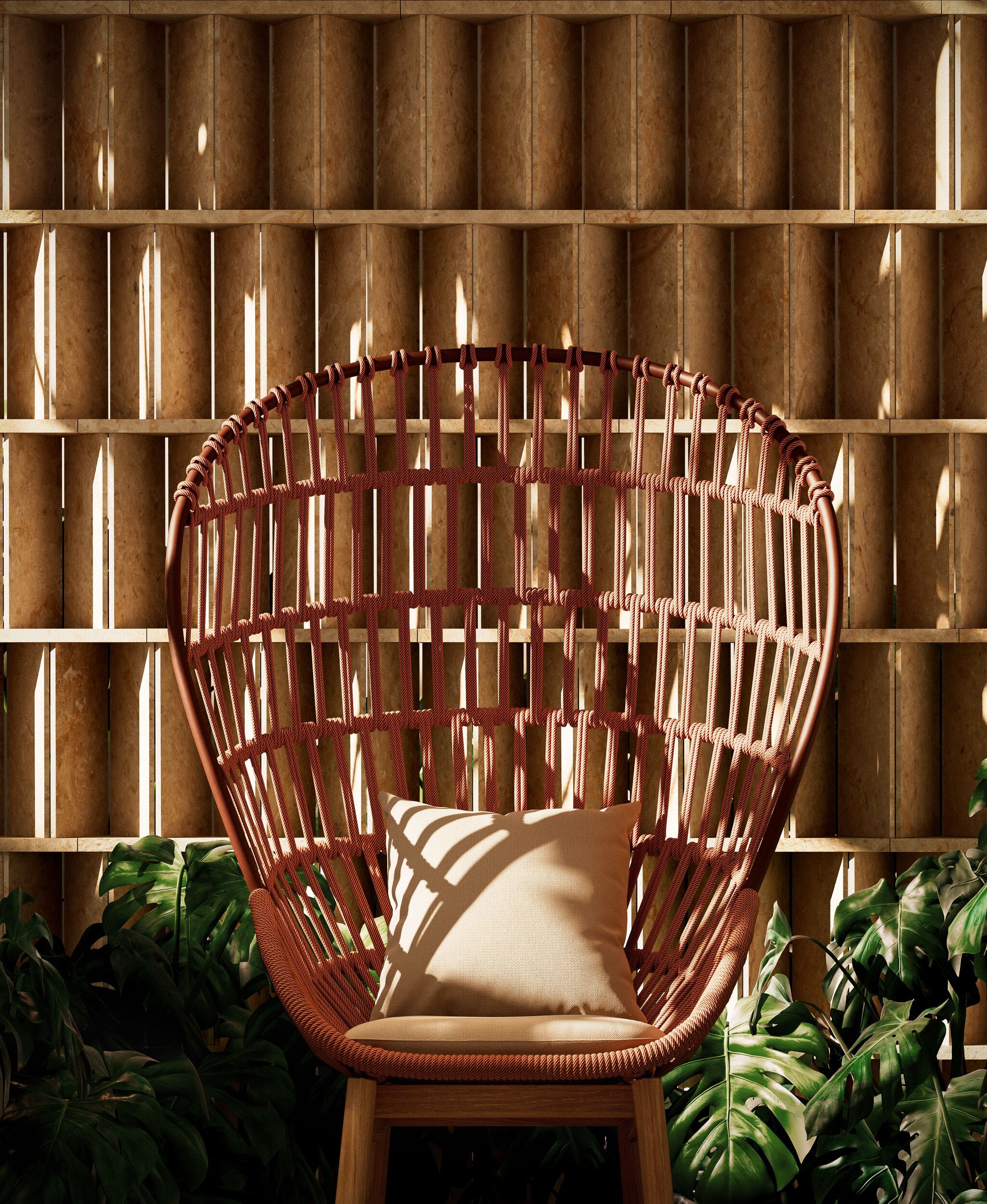 Садовое кресло с подголовником Kettal ARCH-00134150 - Вид №6