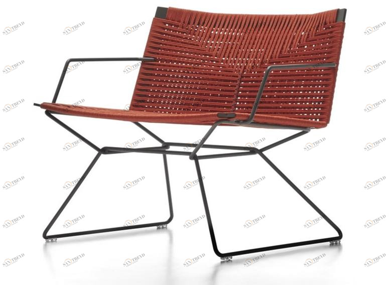 MDF Italia Кресло для садовых санок на веревке с подлокотниками Neil sun-id-1472930