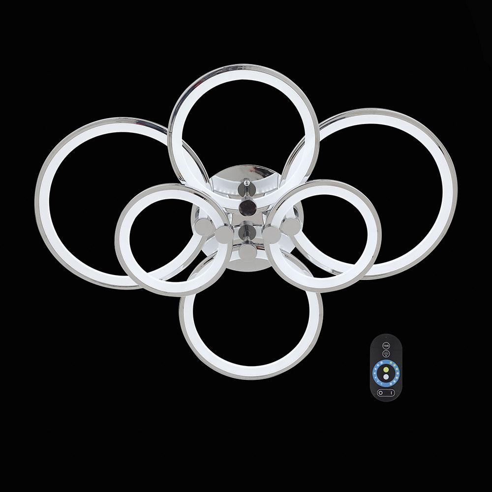Потолочная светодиодная люстра ST Luce Twiddle Dimmer SL867.102.06 ST LUCE ДИЗАЙНЕРСКИЕ, TWIDDLE DIMMER 137045 Хром  - Вид №2