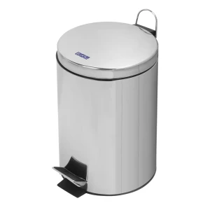 Контейнер для мусора BXG TCR- 3L, 3 л, сталь, цвет глянцевый хром