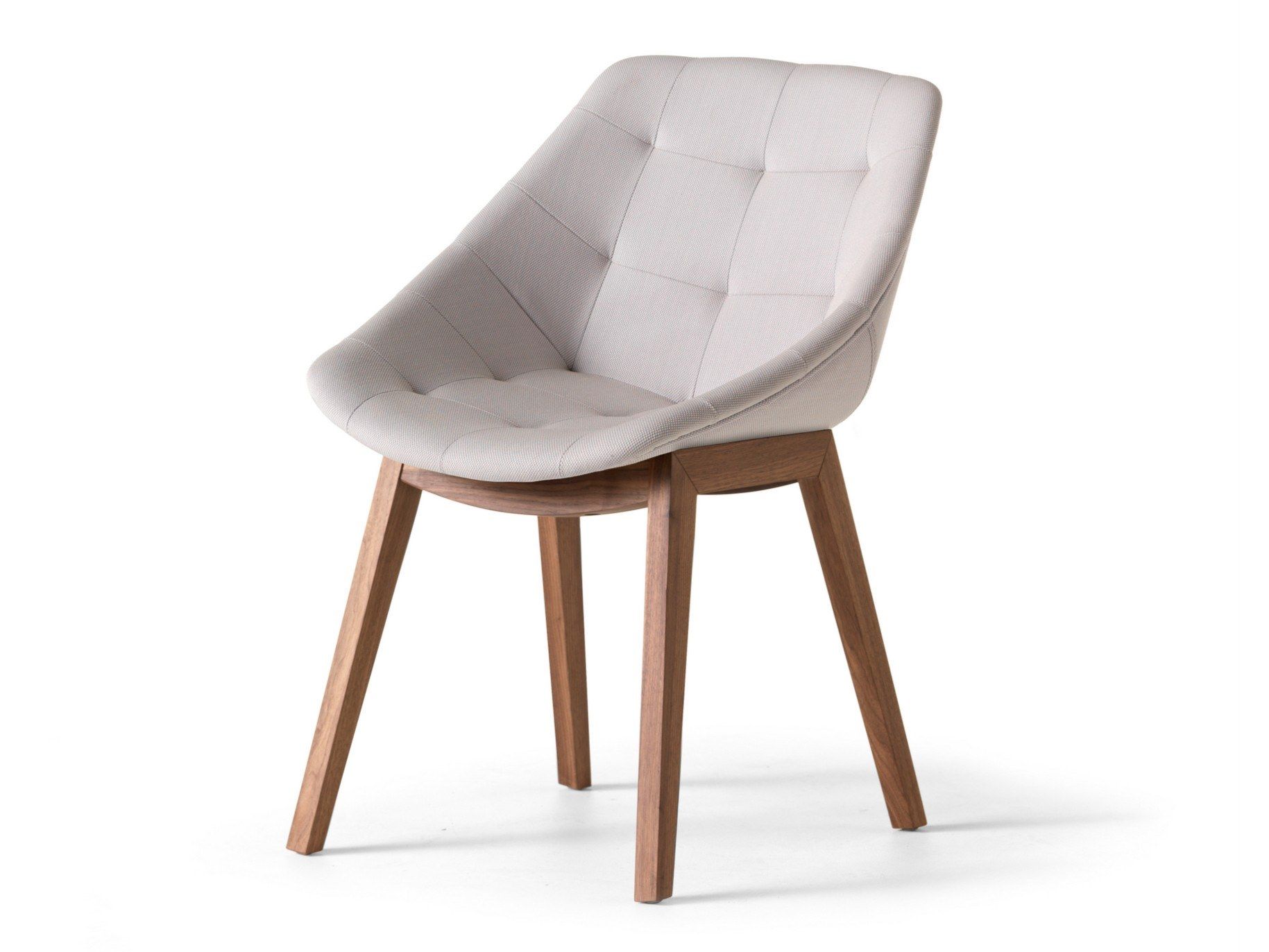 Тканевый мягкий стул с деревянными ножками SITIA MISS LILY ARCH-00121743