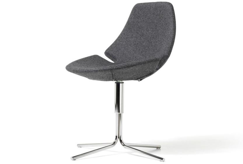 Diemme Вращающееся кресло из ткани с 4 спицами Eon sun-id-1480373 - Вид №1